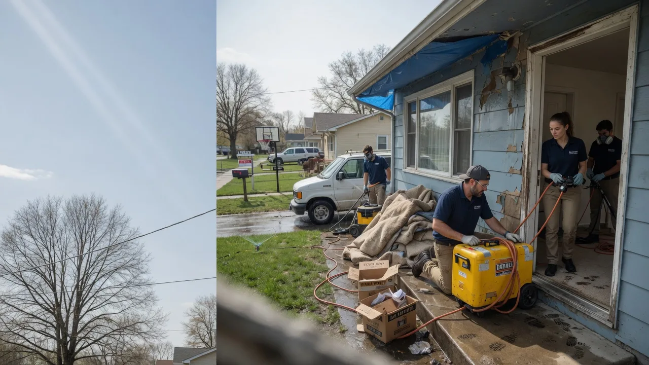 Basement Flood Cleanup in Baldwinville, MA near me